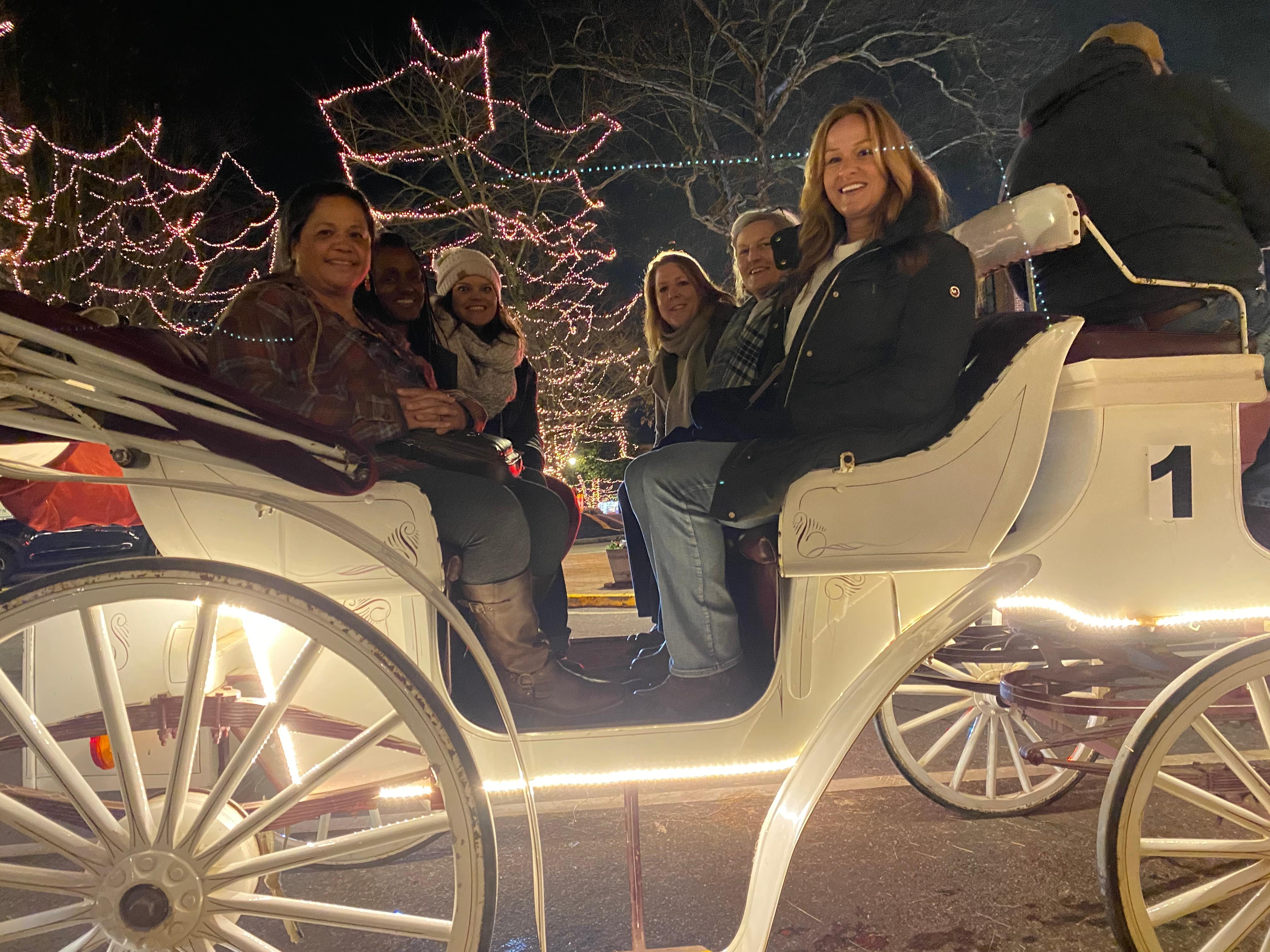 Carriage ride in Dalonega