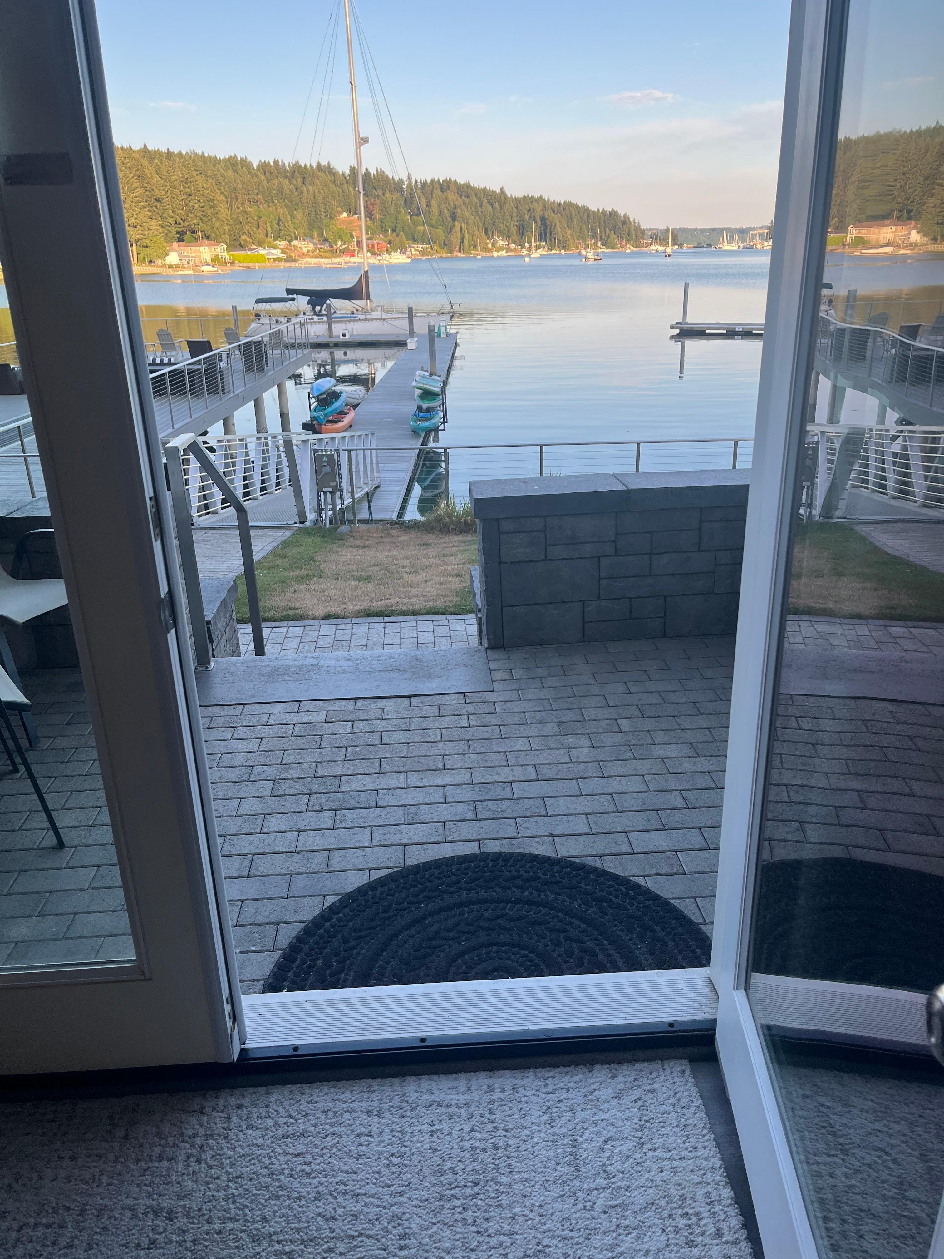 Our view from our room.