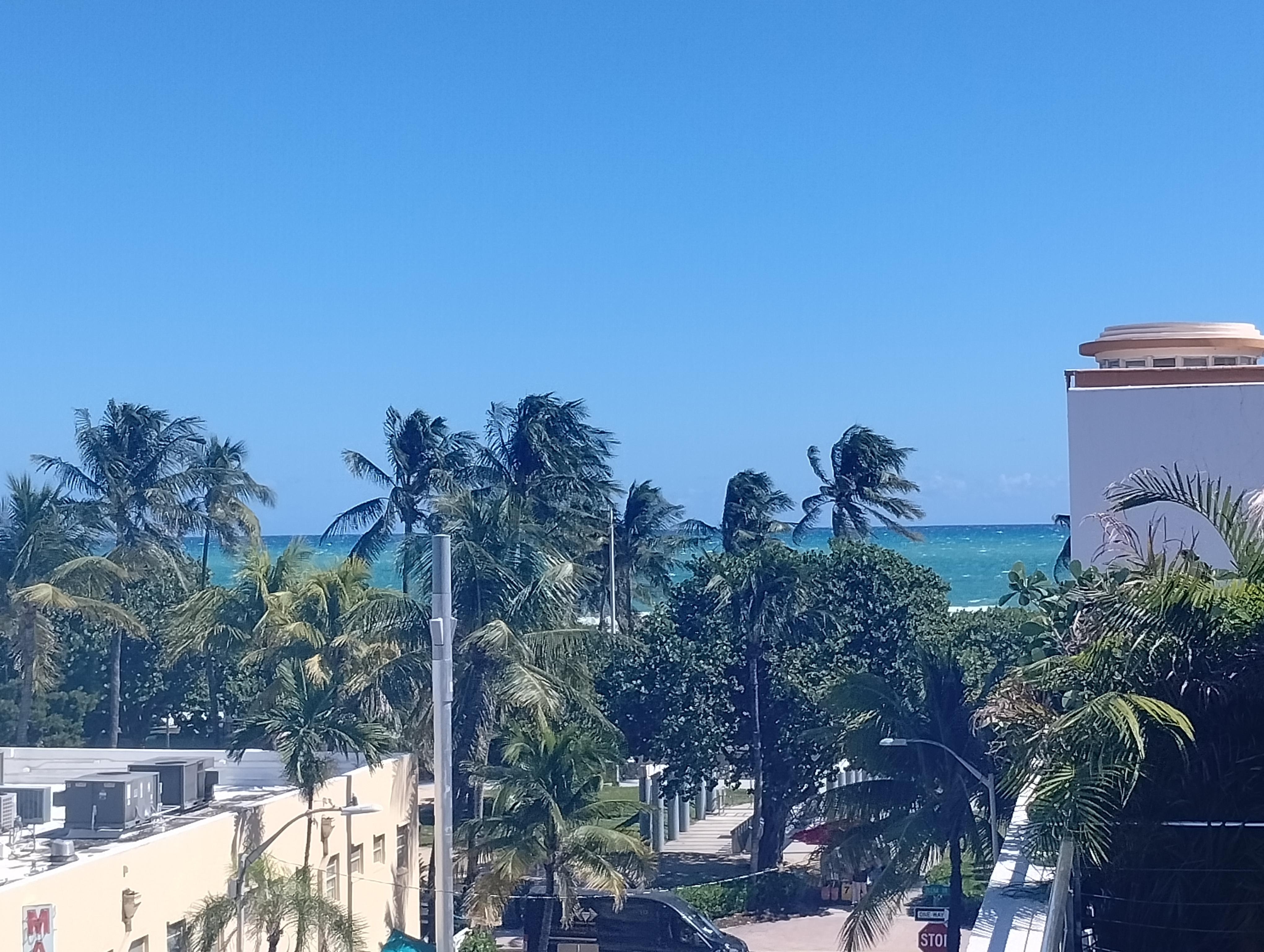 Daytime view from the balcony 