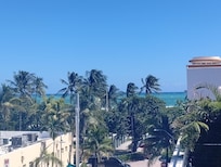 Daytime view from the balcony