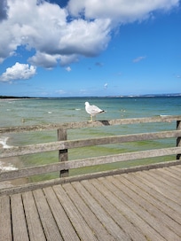 Blick von der Seebrücke