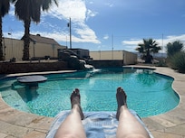 Poolside in the Sun