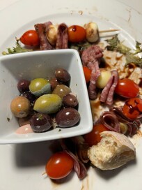 Food with mold…