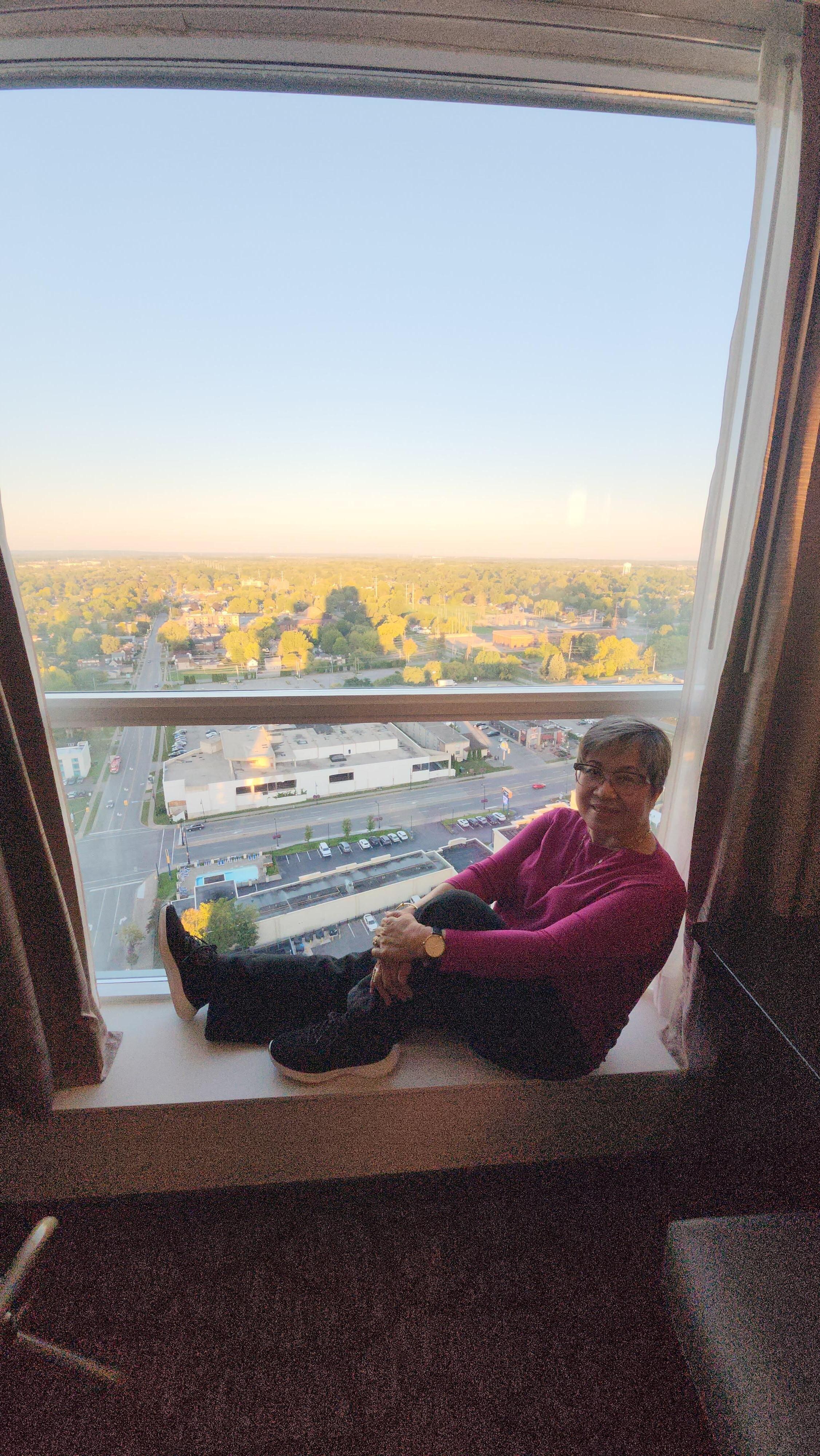 My picture inside the room.