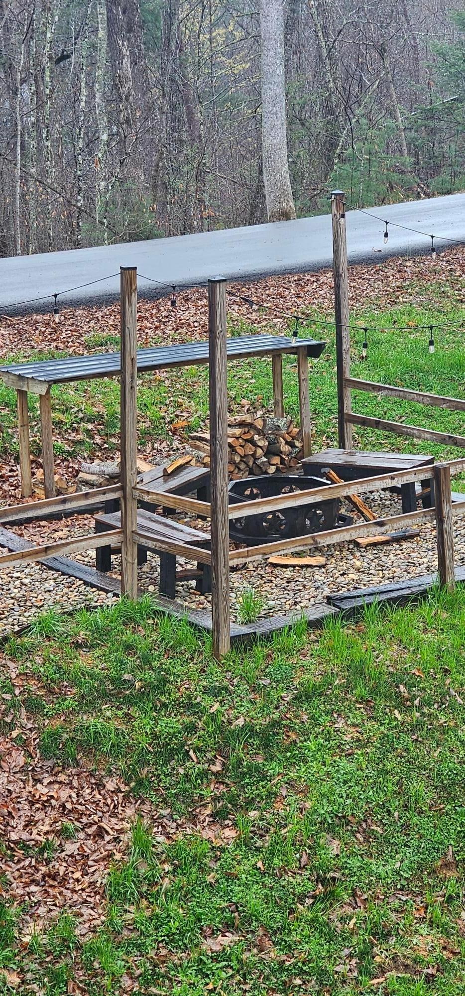 Firepit for s'mores!