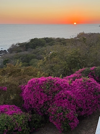 Sunset from the patio