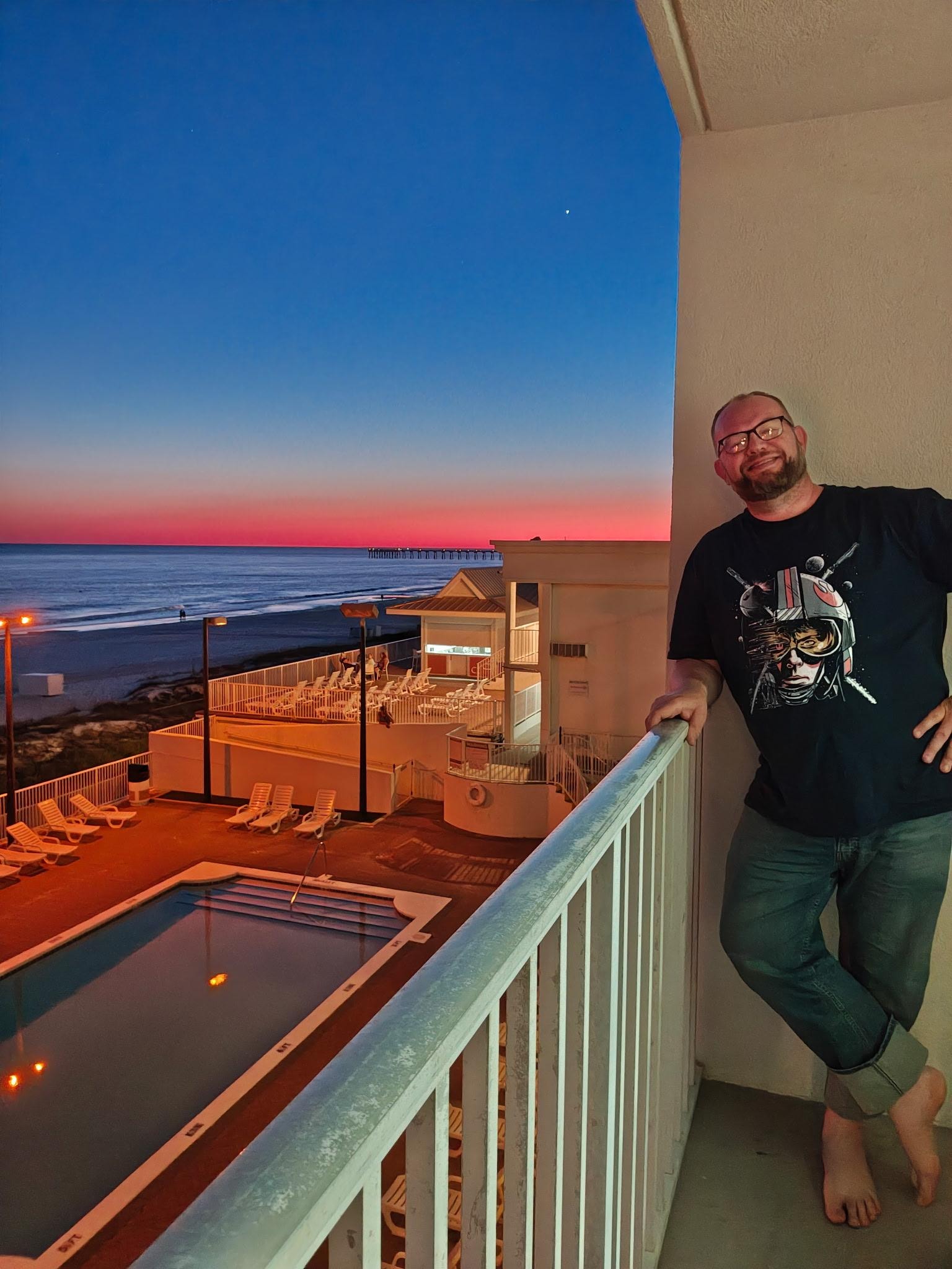 Our balcony 