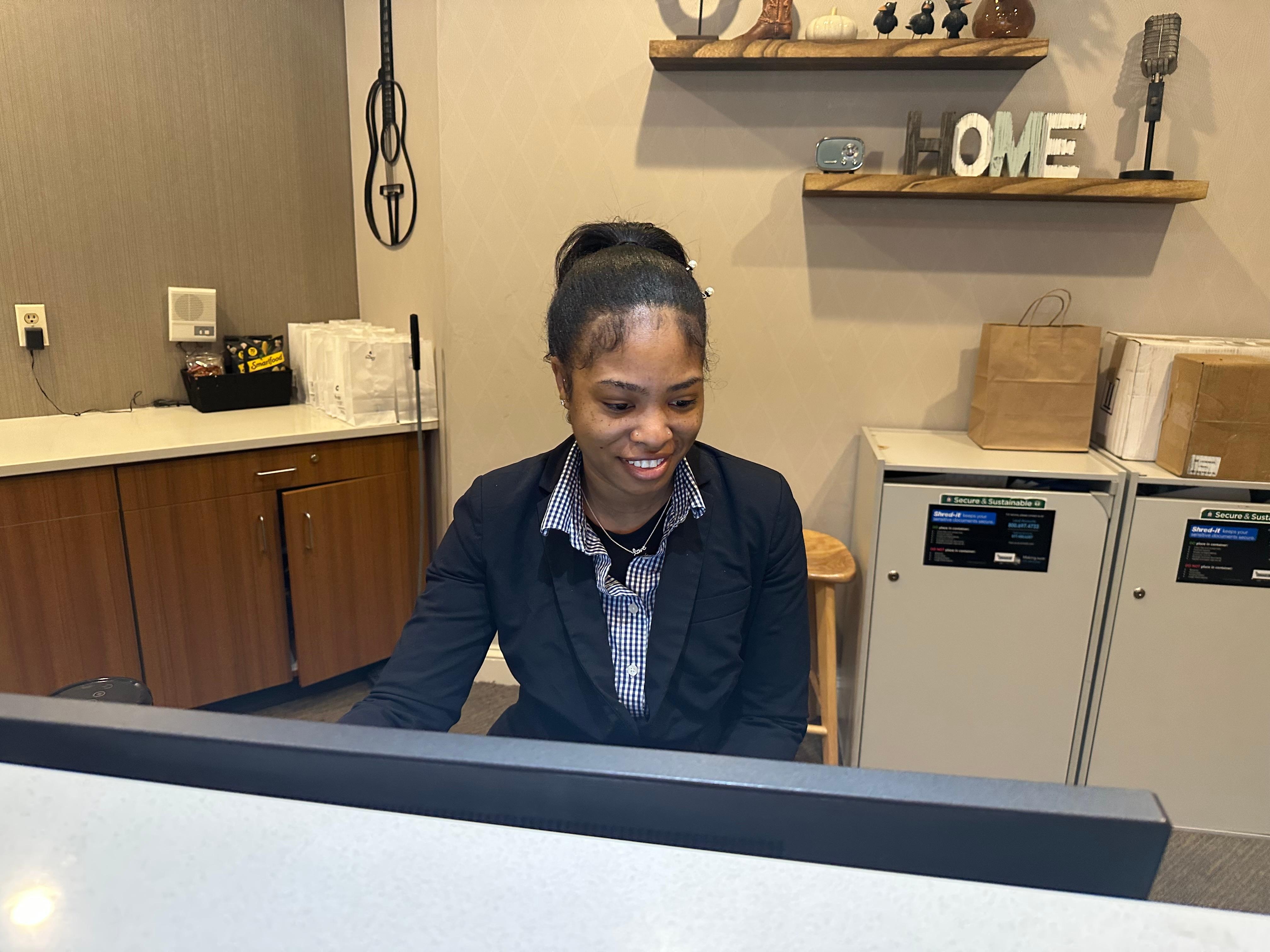 This is the lady who assaulted me. 