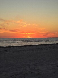 View from the beach. Less than 2 minutes from the building.