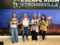 Escape room murder mystery intermediate level we made it to the second room had one more to go