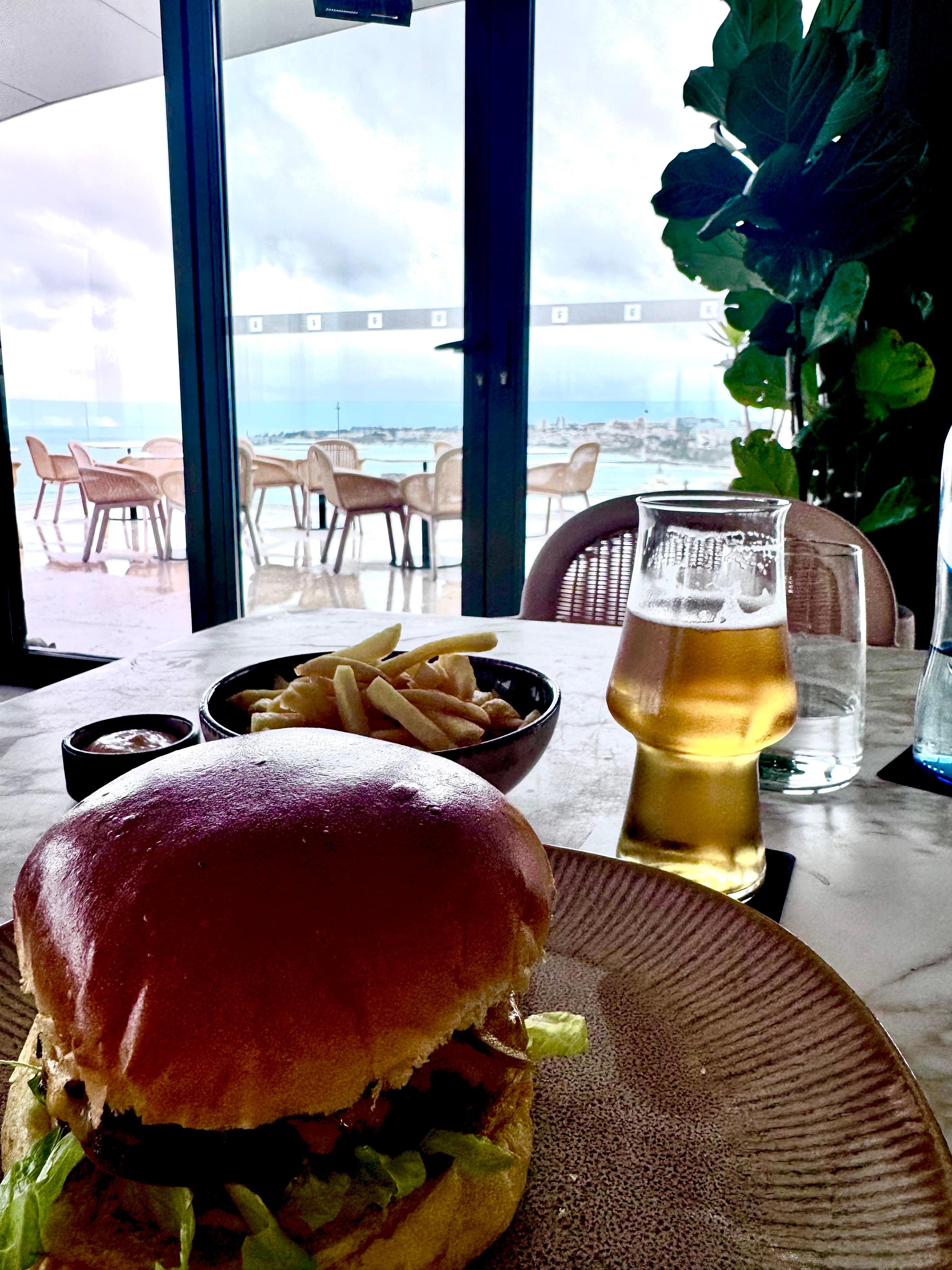 Lunch at the terrace restaurant! Delicious 