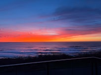Beautiful sunsets in the hot tub