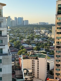 View from rooftop restaurant