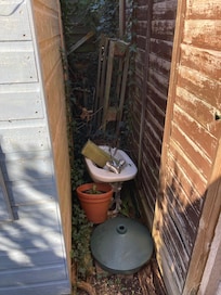 Garden storage area