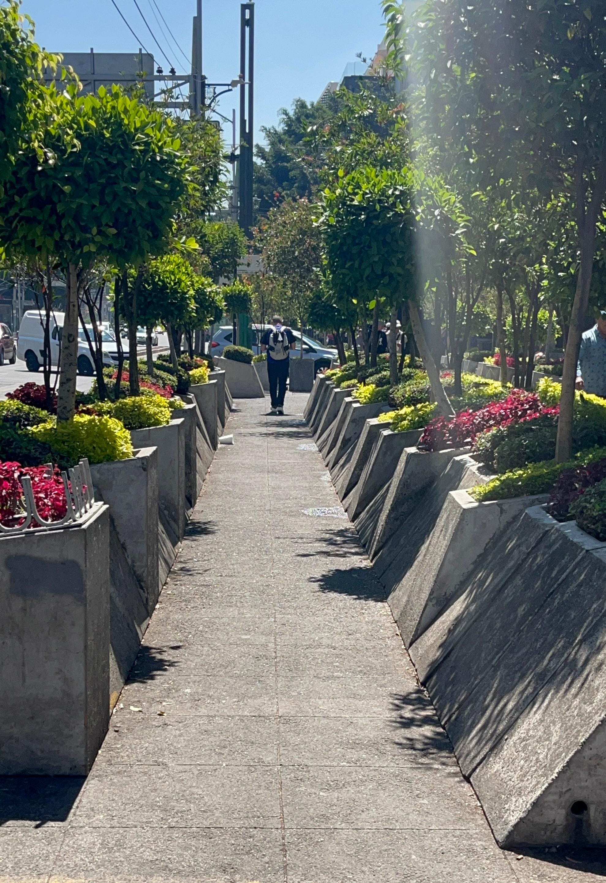 Clean and safe area in downtown