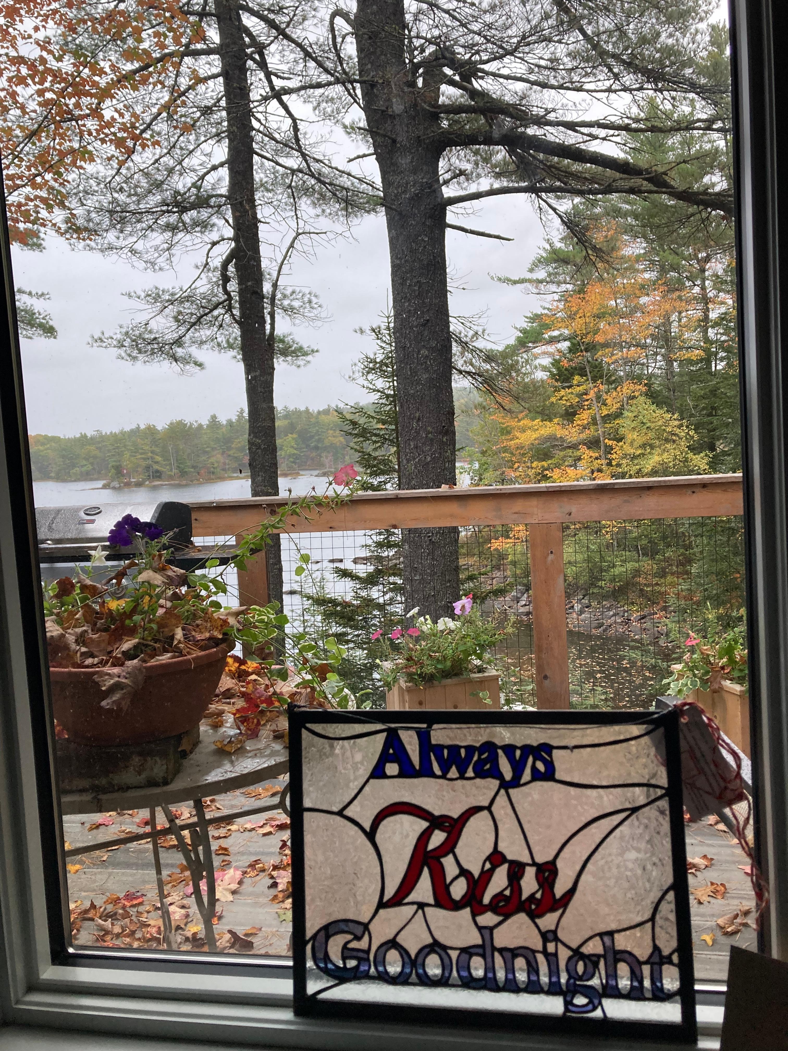 From the living room view