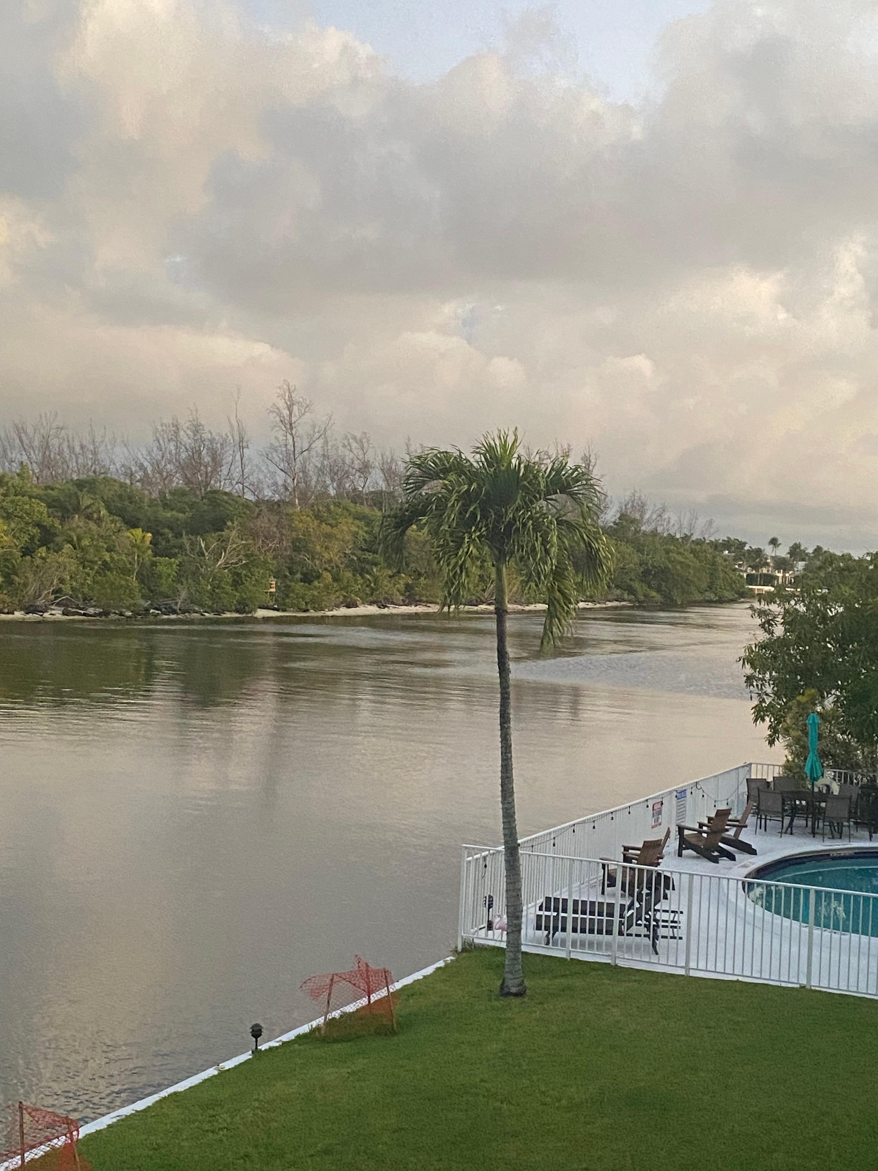View north from the balcony 
