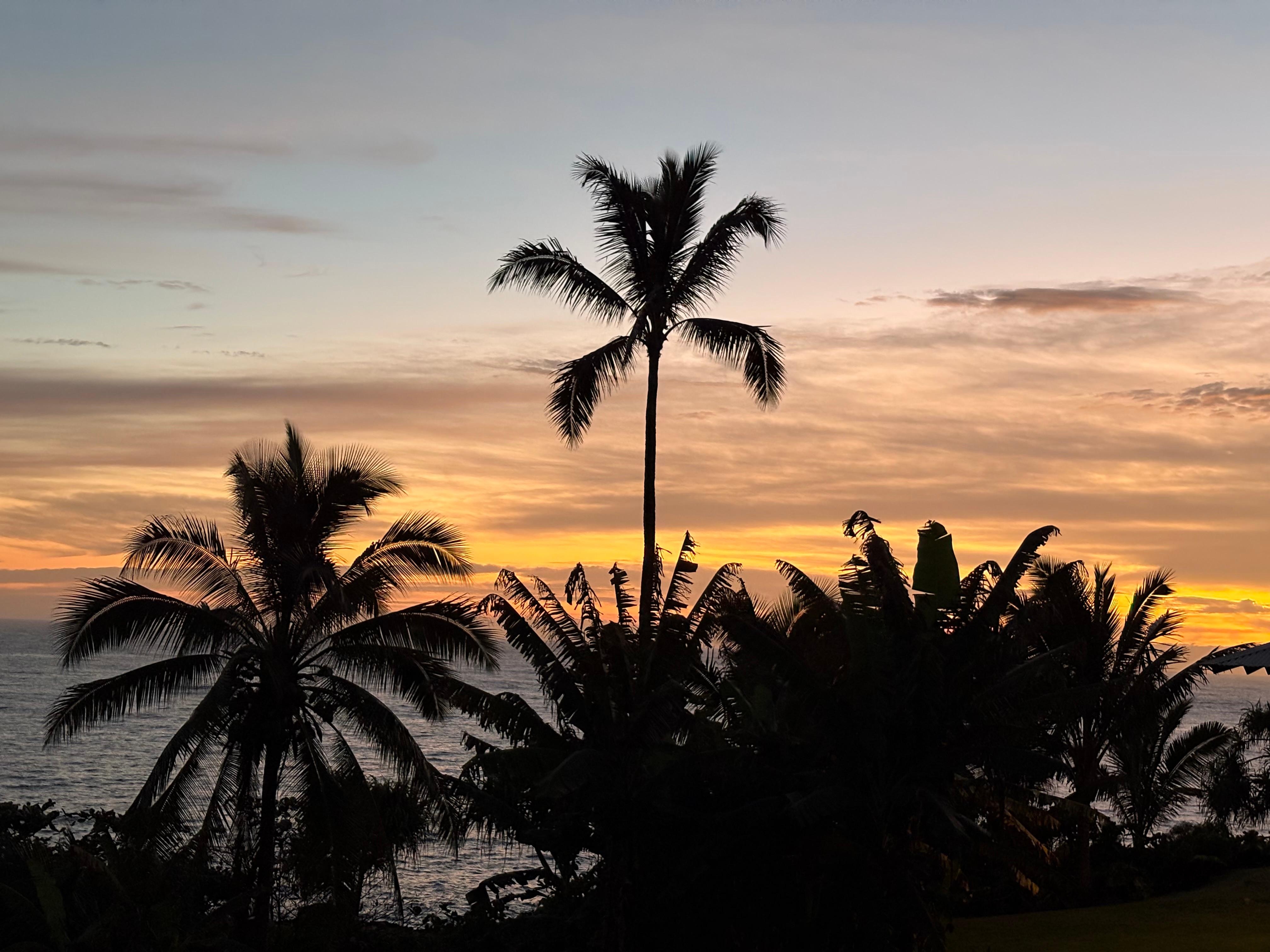 Beautiful morning views as the sun is rising 