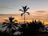 Beautiful morning views as the sun is rising