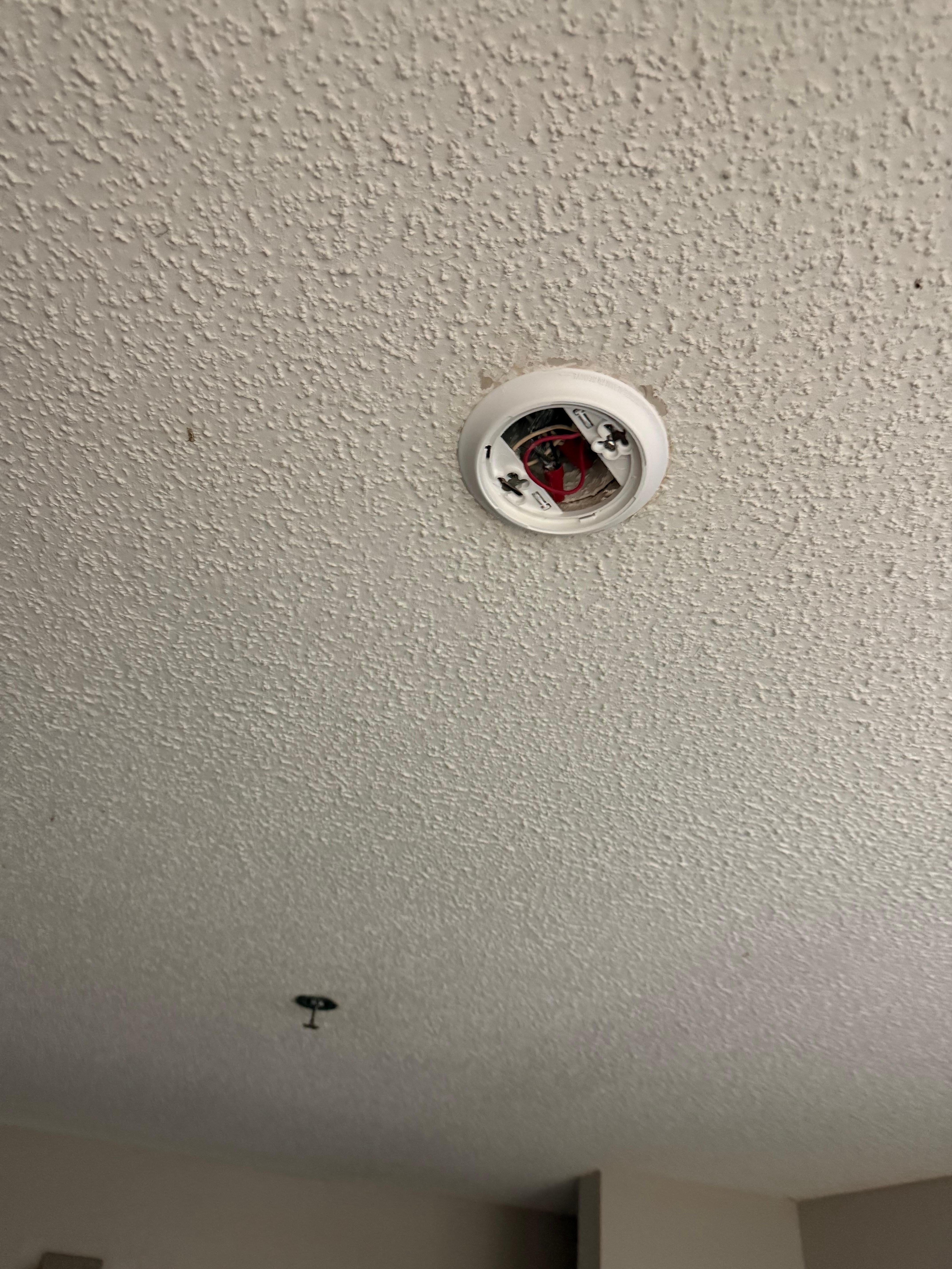Where the smoke detector should be