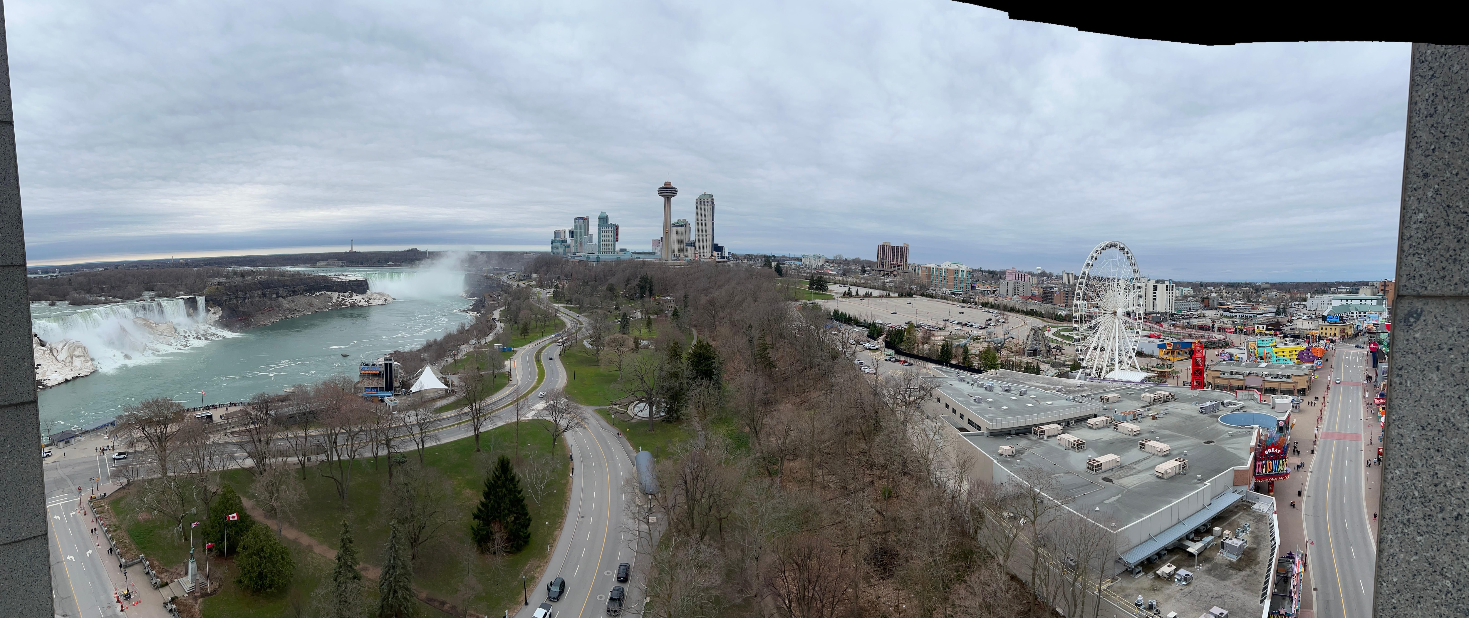 Great view.    One of the best 