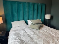 Large bed in room eight