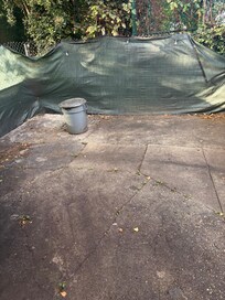 Outside of property!
