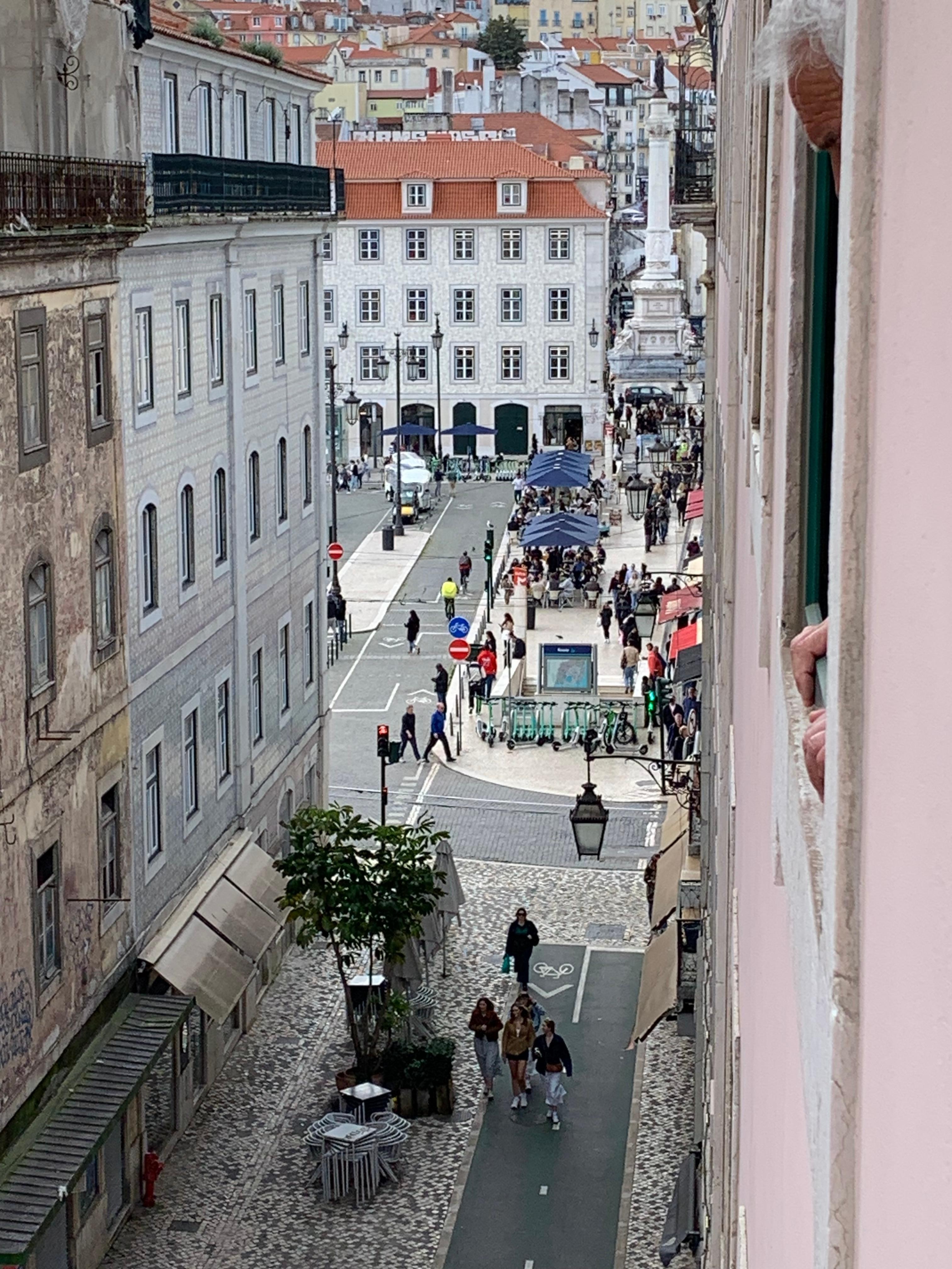 The view in the other direction. 