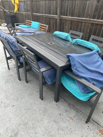 Outdoor furniture now