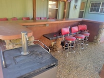 Outside Bar / BBQ area is gone