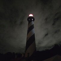 The Haunted Lighthouse tour was so much fun. Steps were made for tourists. I have mobility issues and climbed to the top relatively easy. Ask about the cat and the parachute.