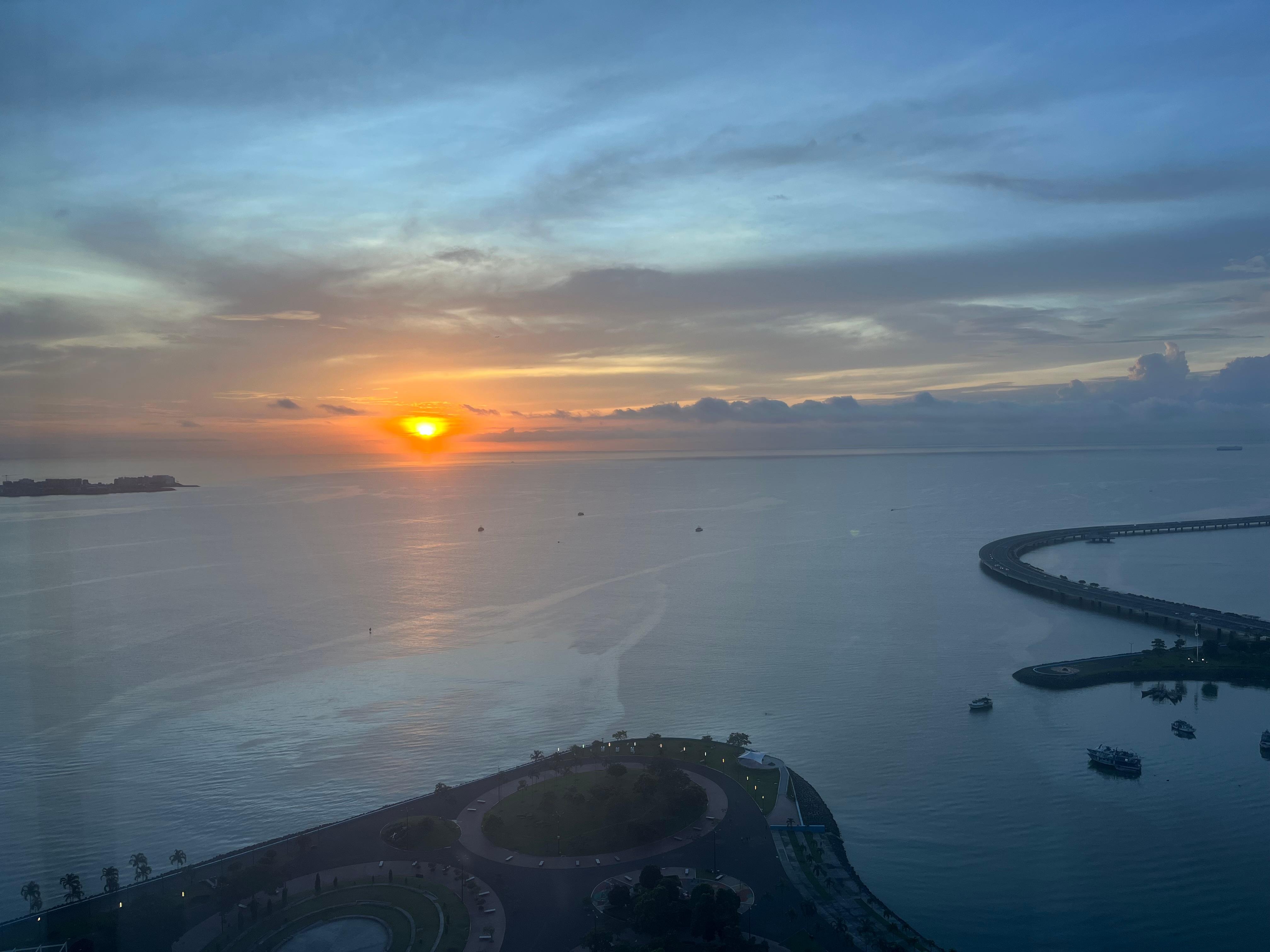 Sunrise view from my condo 