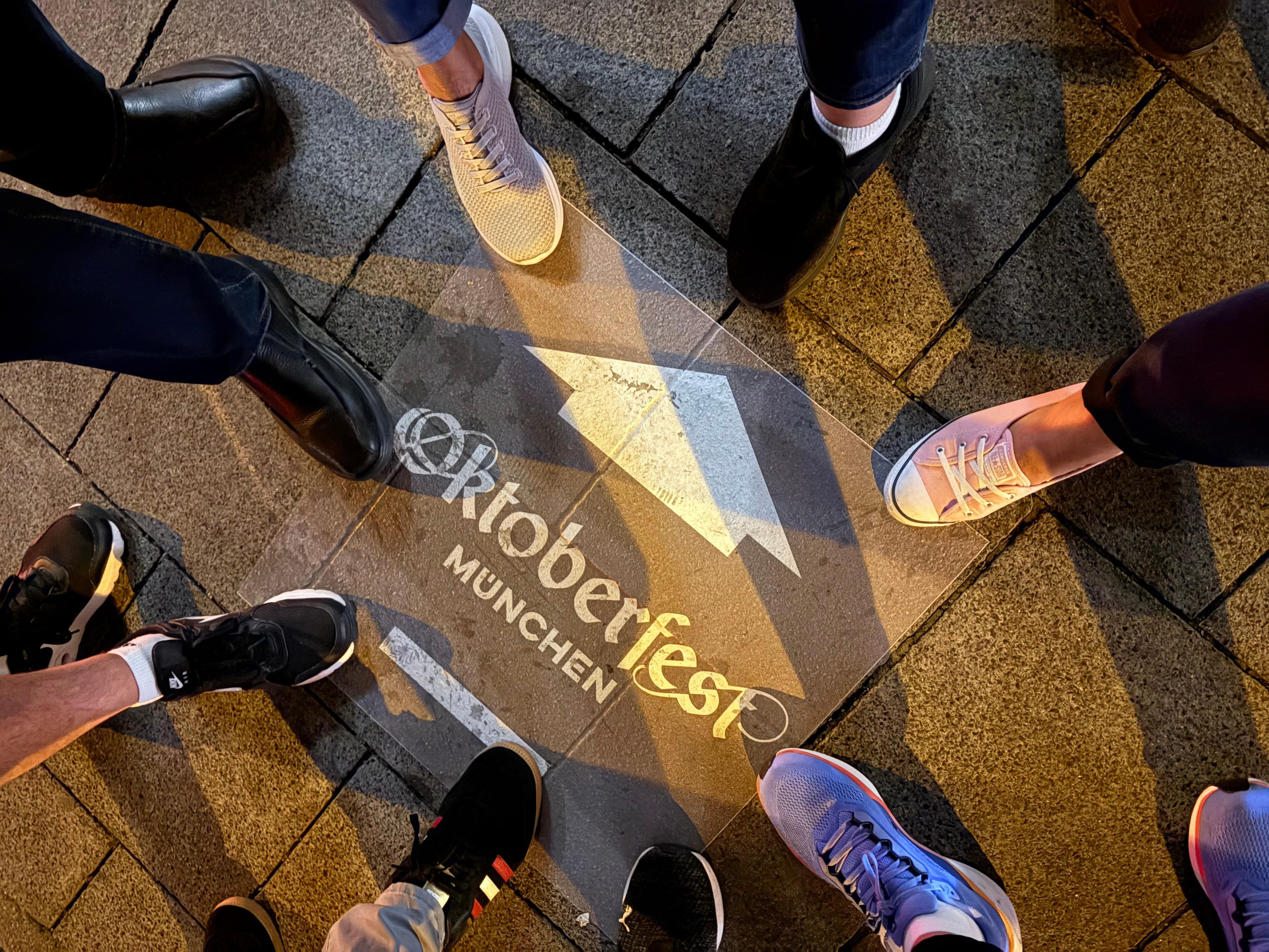 Just around the corner from Oktoberfest!