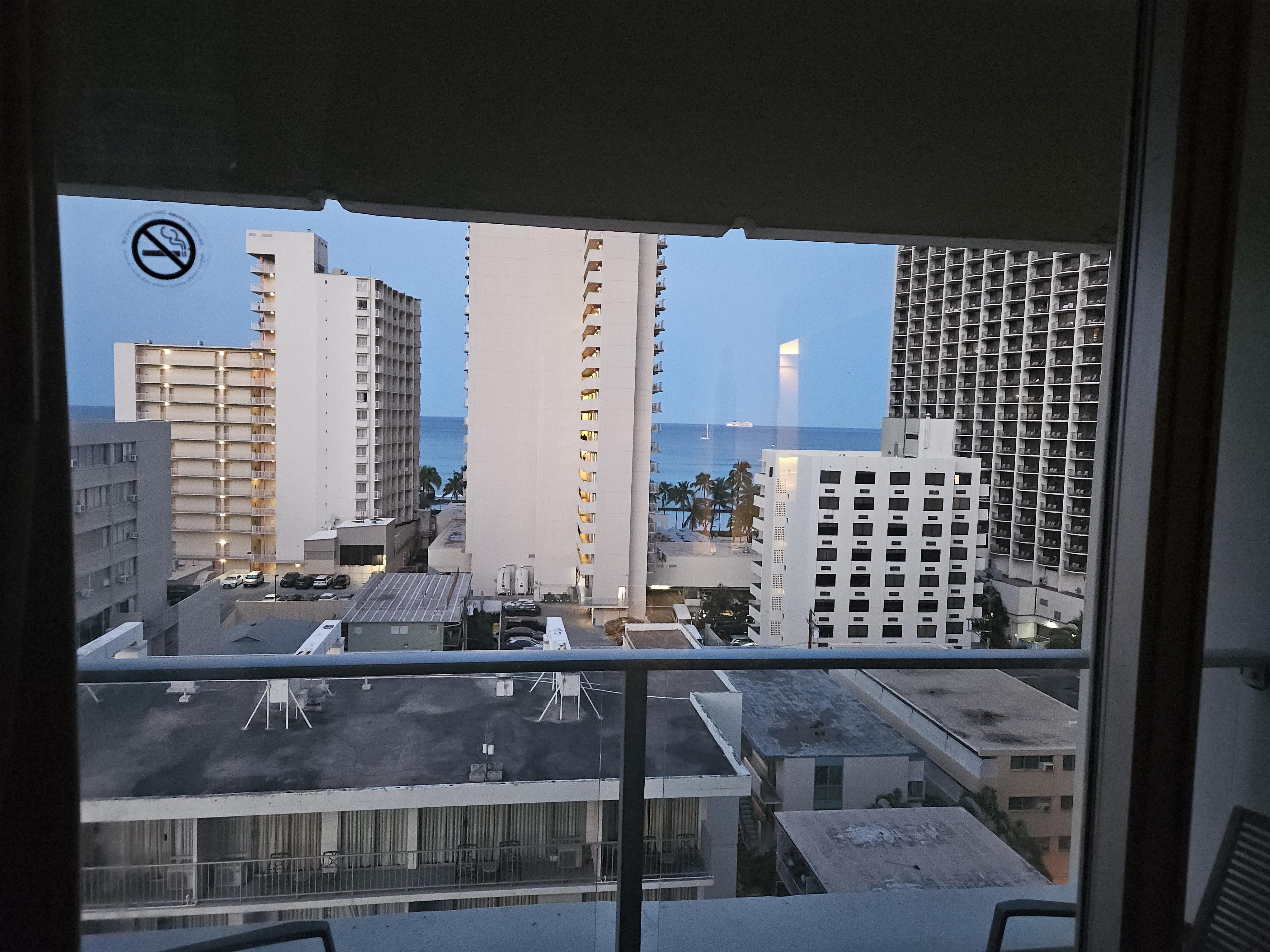 Views from level 10, ocean view