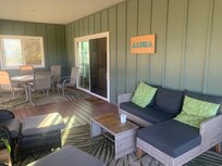 A nice deck even we didn’t enjoy it much as we were outside most of time