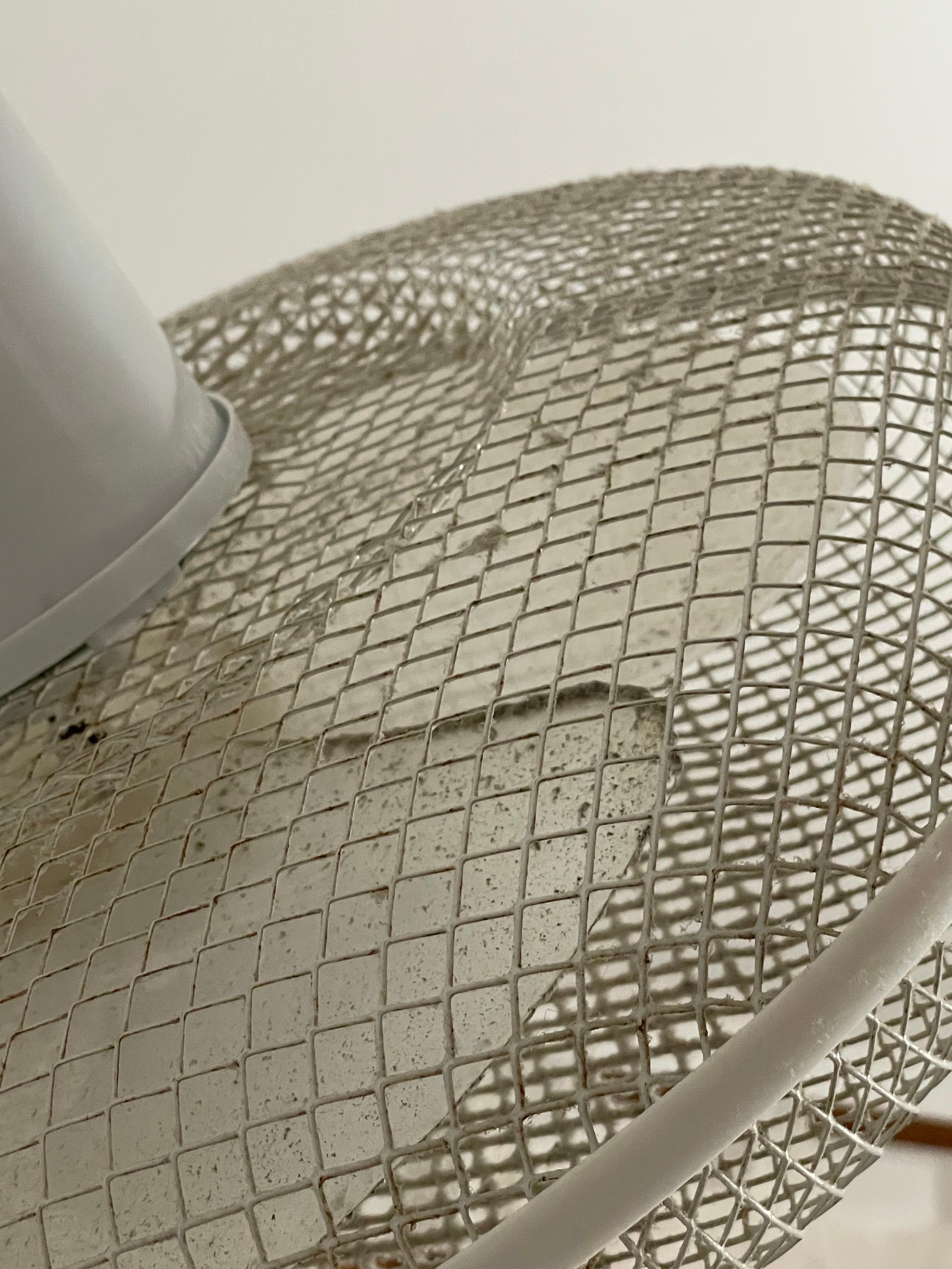 The wall fans needed cleaning 