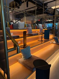 Sitting area within lobby