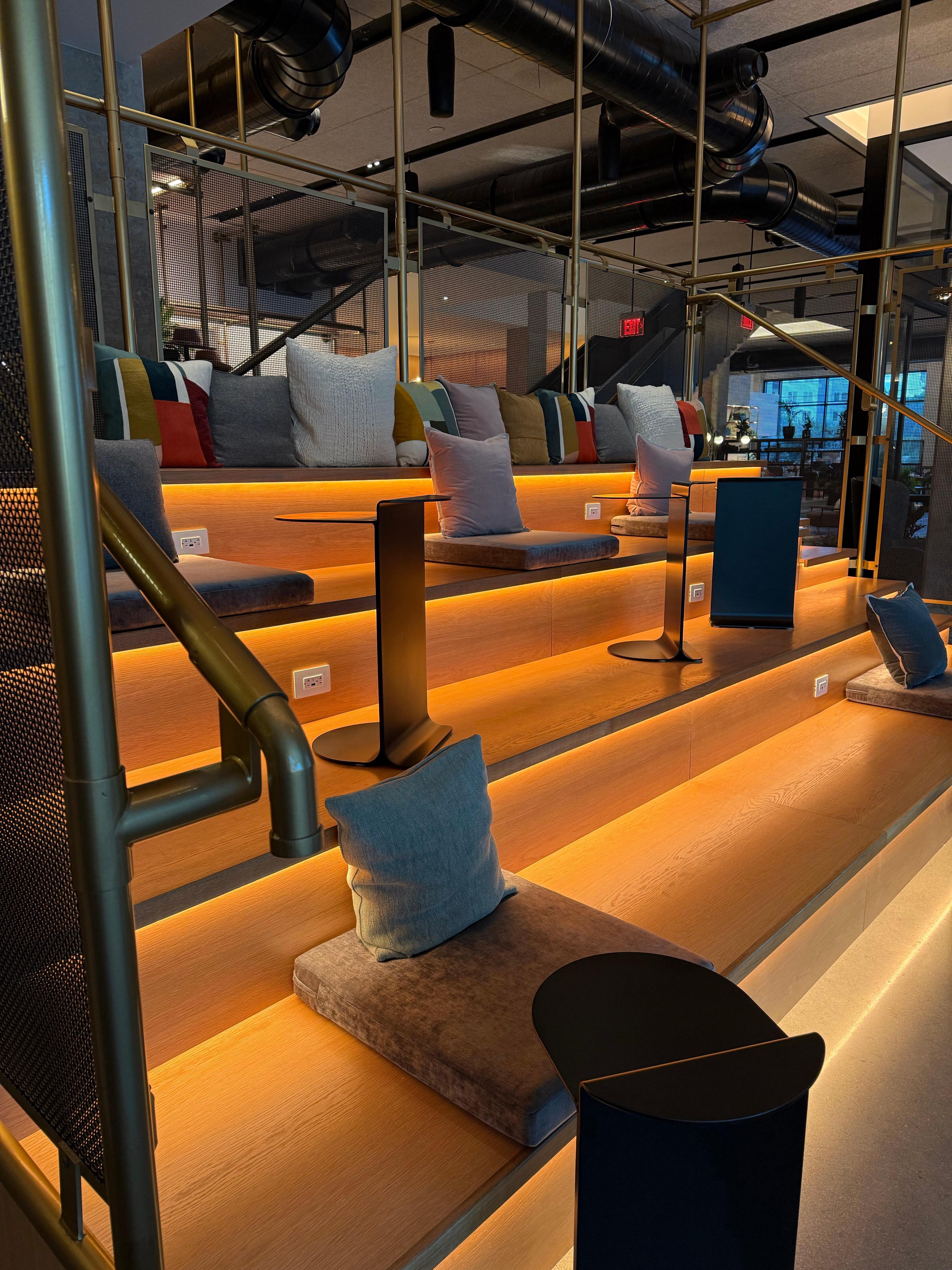 Sitting area within lobby