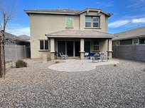 Back view. Verry quiet and comfy! Grill worked great!