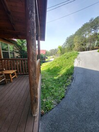 Steep driveway