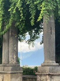 View from the garden.