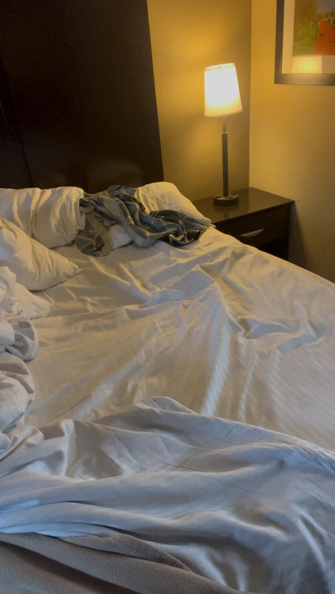 Dip in the bed