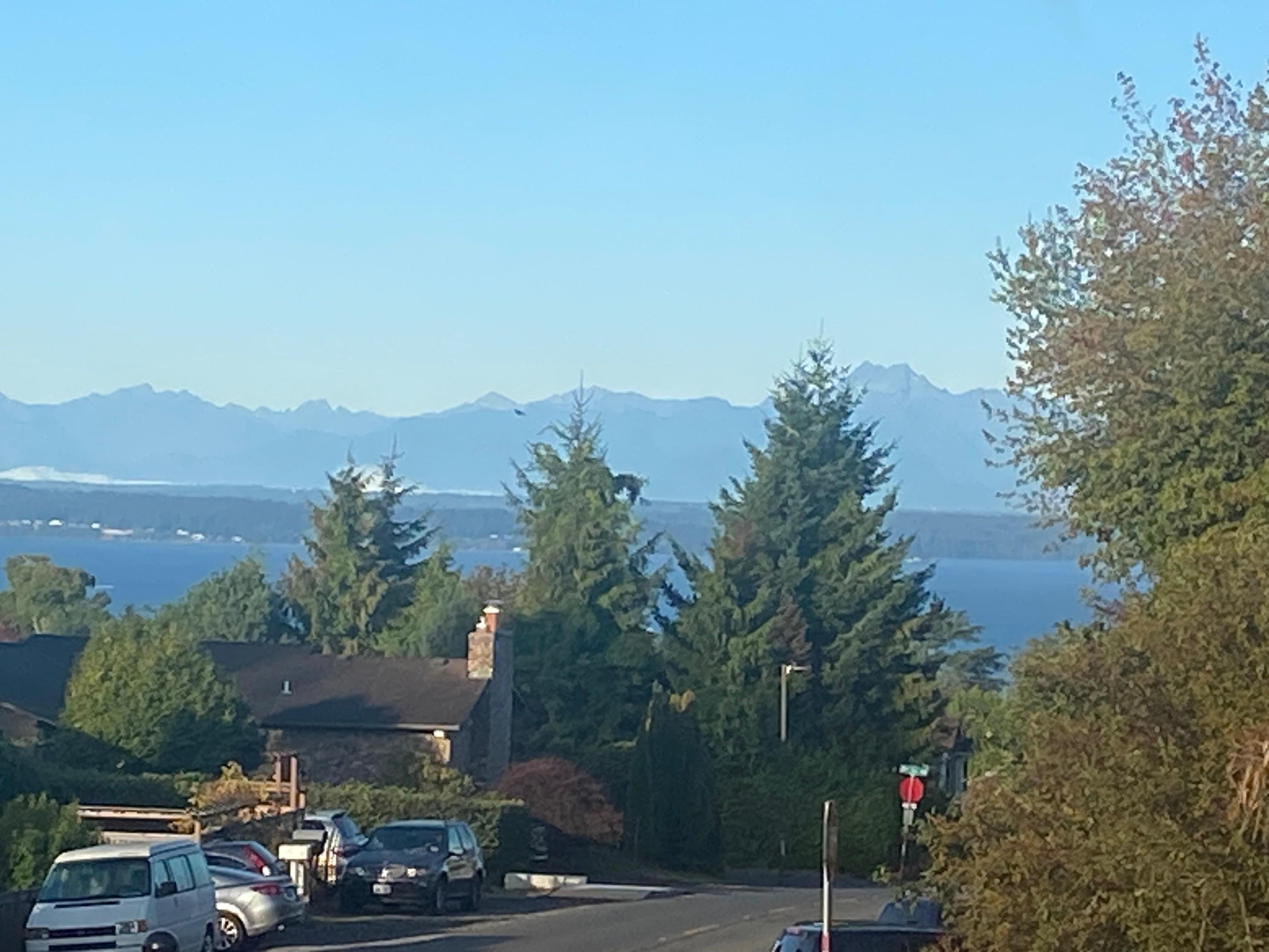 View from the front deck 