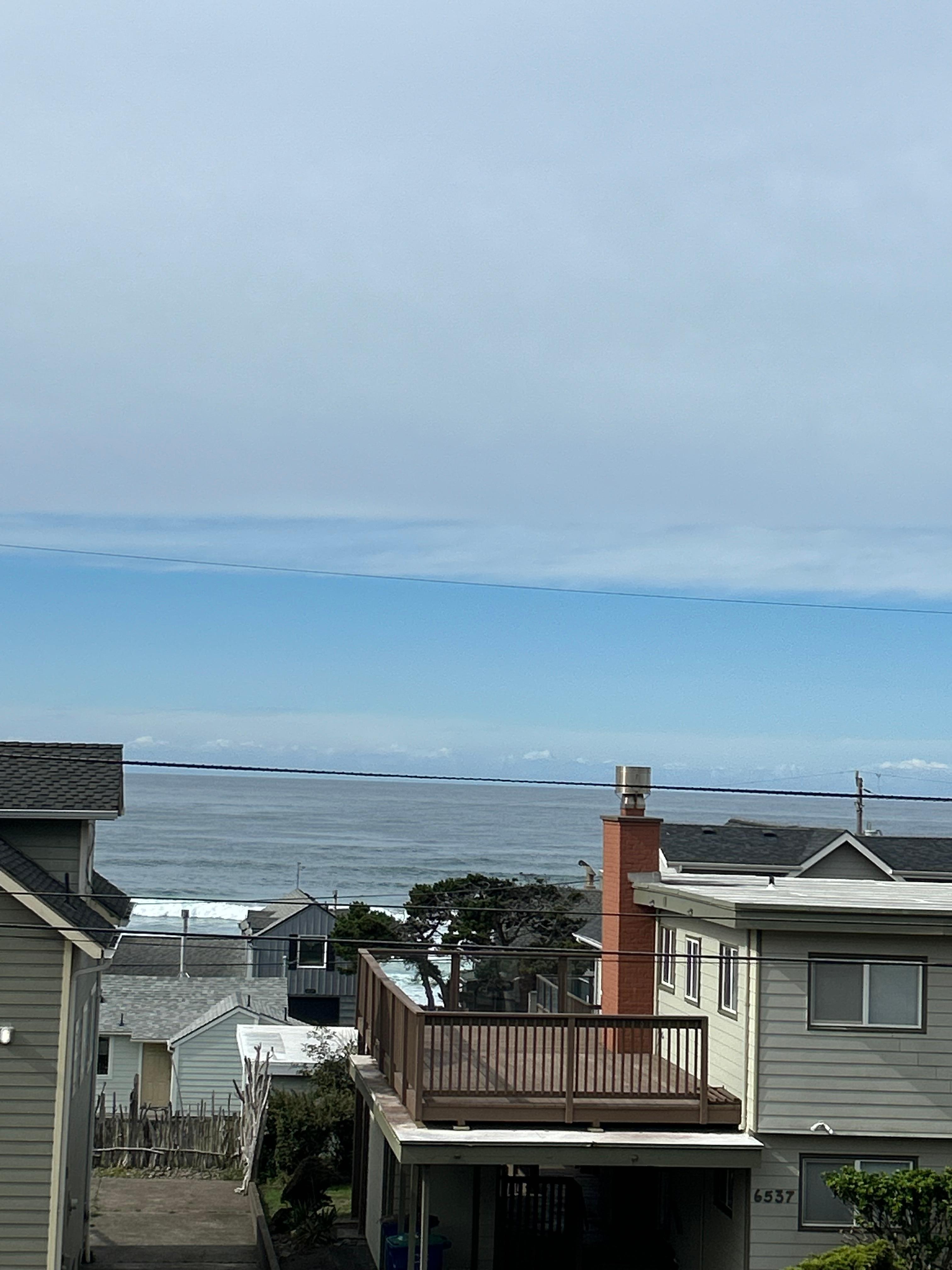 View from front deck. 