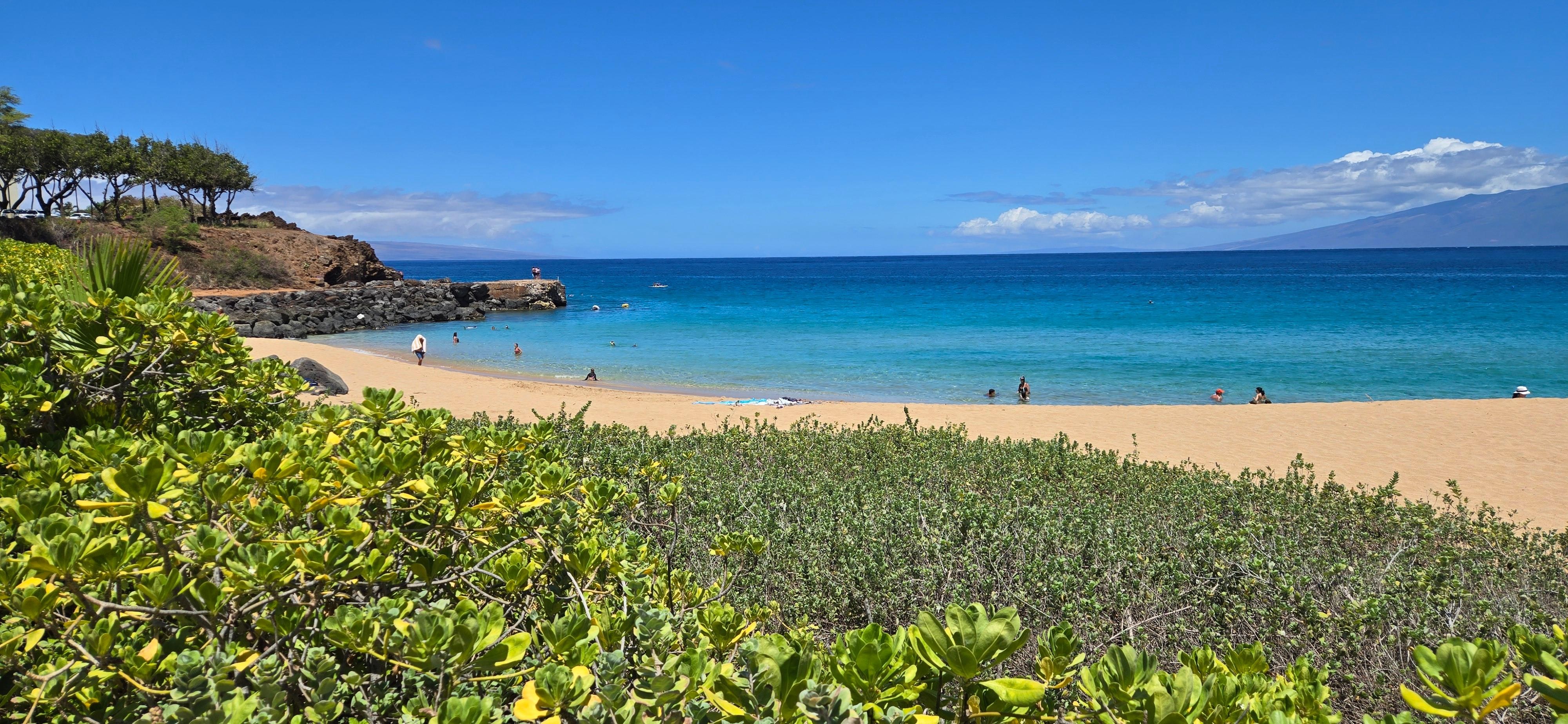 Mays Beach, near cabana