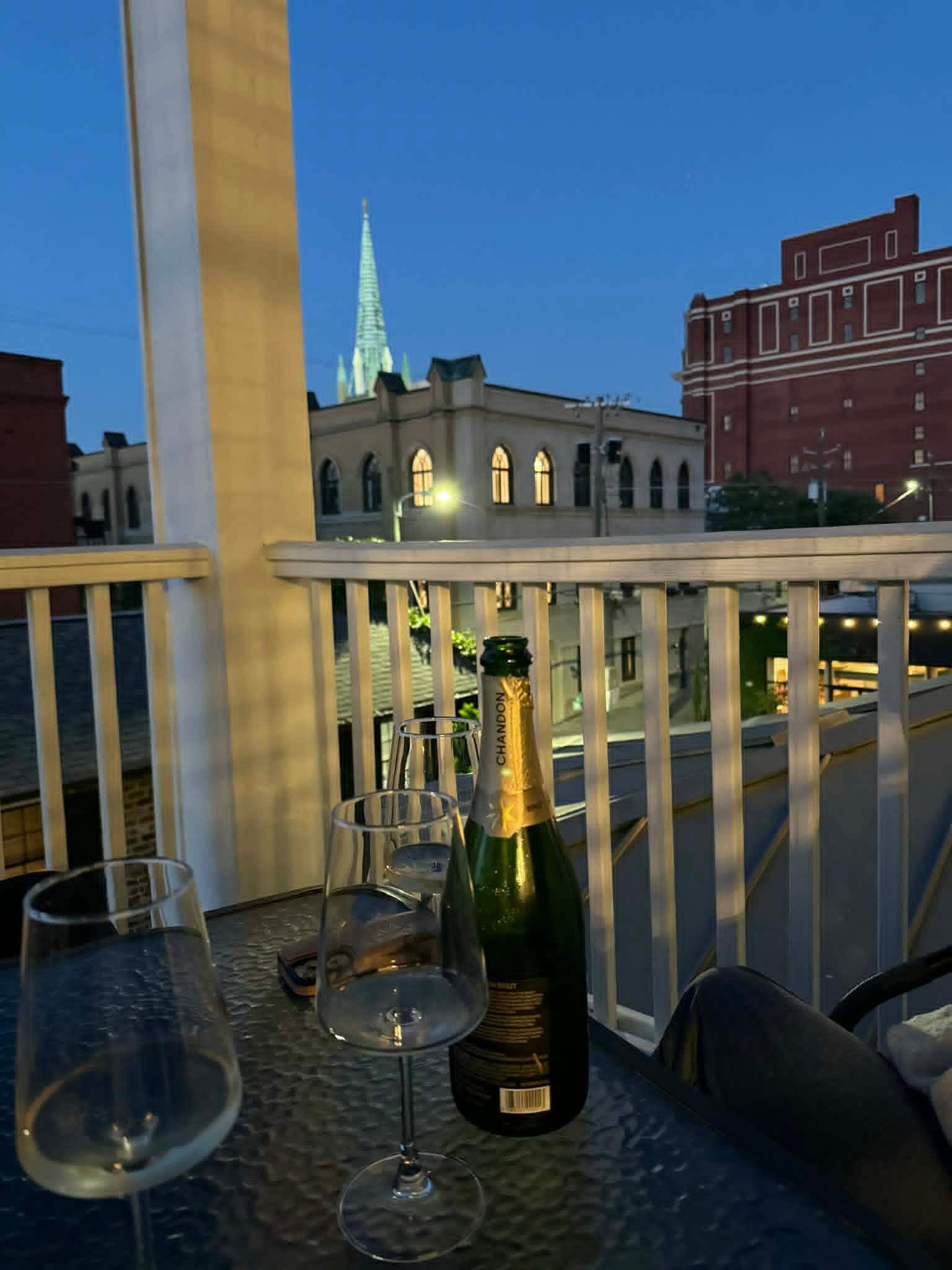 Enjoying the evening!