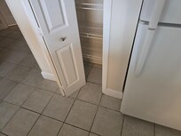 The pantry door only closes this far. At least I can see all dry the groceries I got for the week 😂