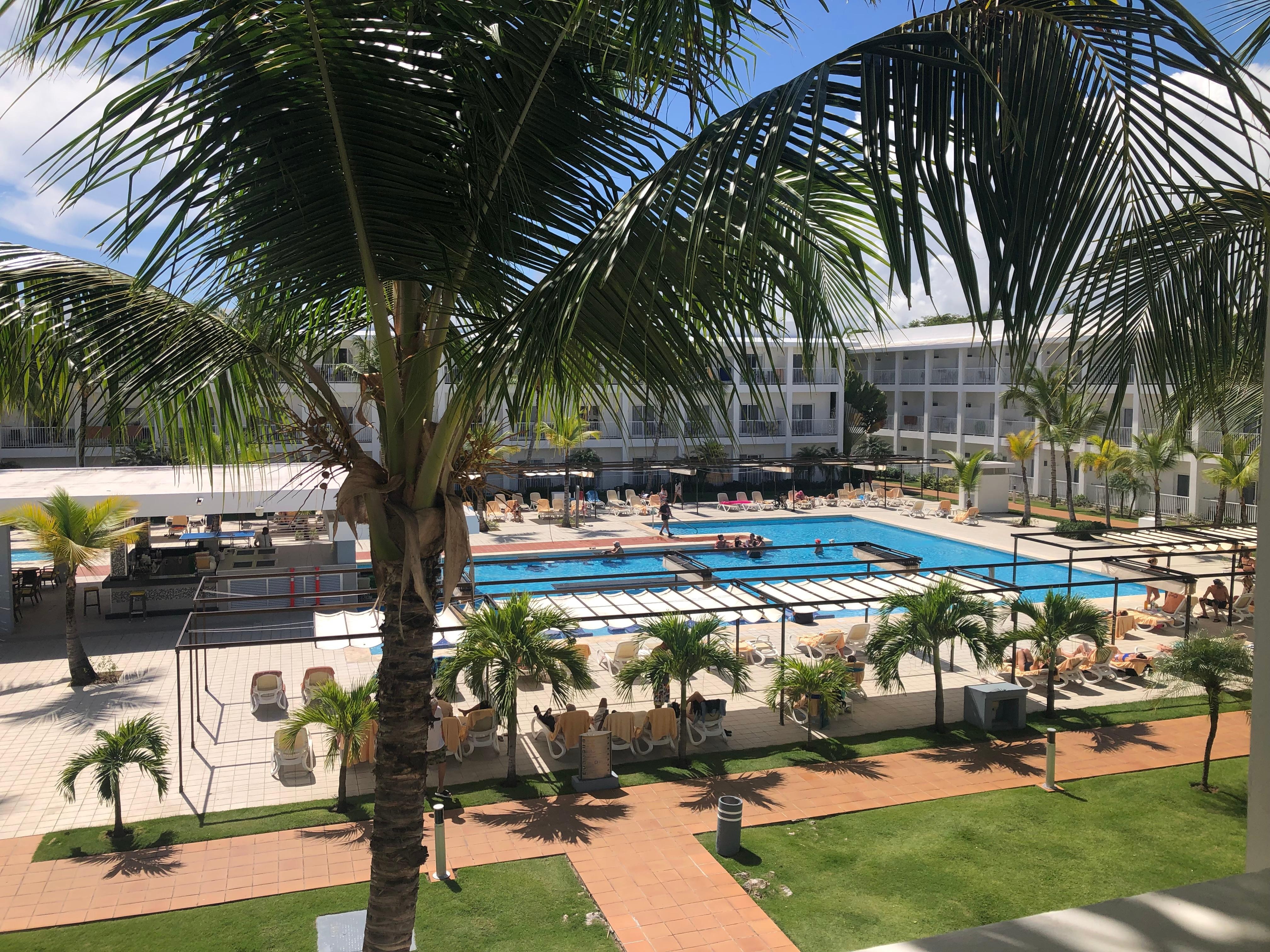 A beautiful day at the pool!