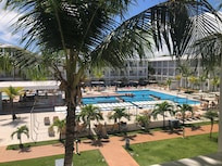 A beautiful day at the pool!