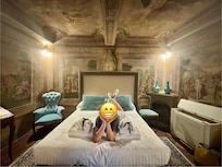 Bedroom 1 with mural